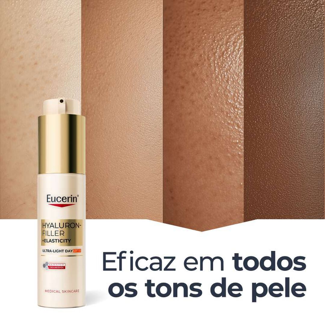 Hyaluron-Filler + Elasticity Creme de Dia FPS 50 Ultra-Light - EUCERIN -  - Imagem 8