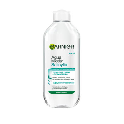 &Aacute;gua Micelar com &Aacute;cido Salic&iacute;lico - GARNIER -  - Imagem