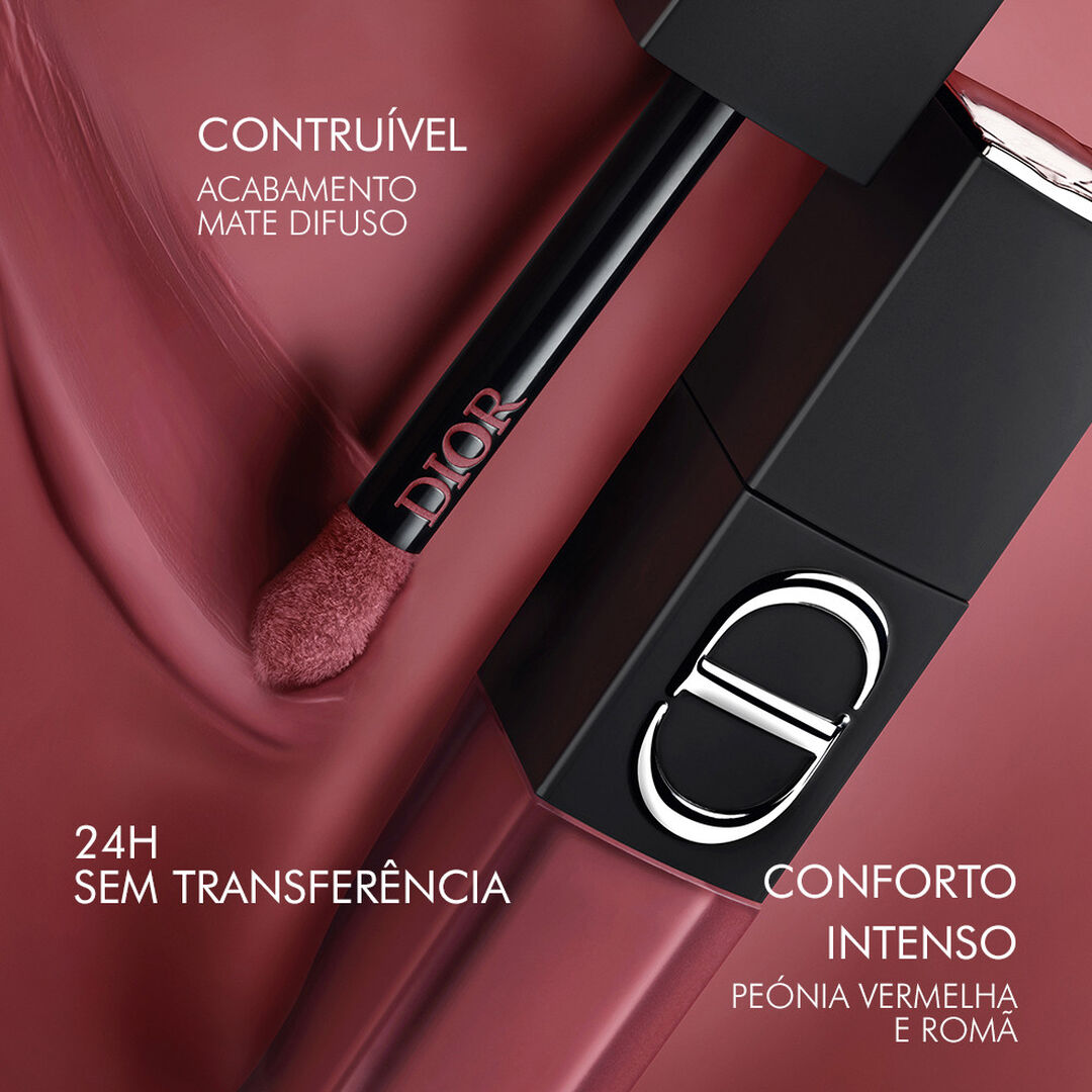 Ink Blur Matte - Batom l&iacute;quido sem transfer&ecirc;ncia - Dior - Rouge Dior On Stage - Imagem 2