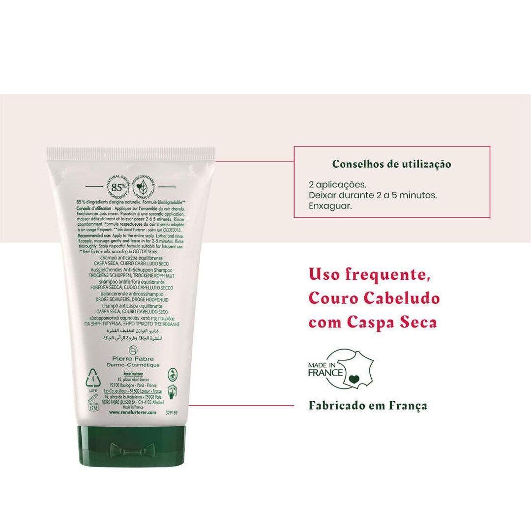 Neopur Champô Anticaspa Equilibrante  - Caspa Seca - RENE FURTERER -  - Imagem 11