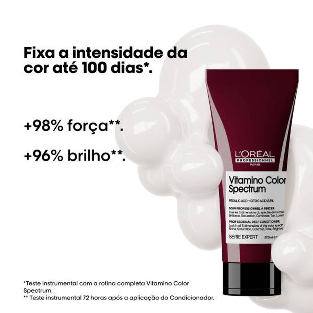 L'Oréal Professionnel Serie Expert Condicionador Vitamino Color Spectrum - L'ORÉAL PROFESSIONNEL - Vitamino Color Spectrum - Imagem 4