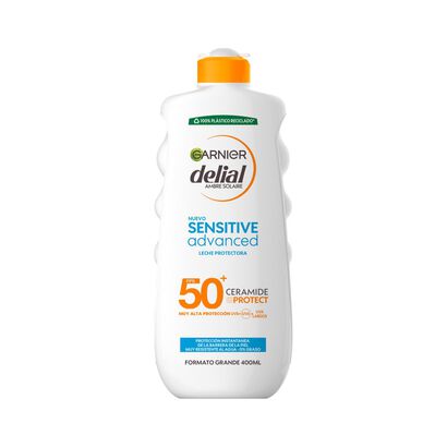 Leite Sensitive Advanced FPS50+ - GARNIER AMBRE SOLAIRE - AMBRE SOLAIRE - Imagem