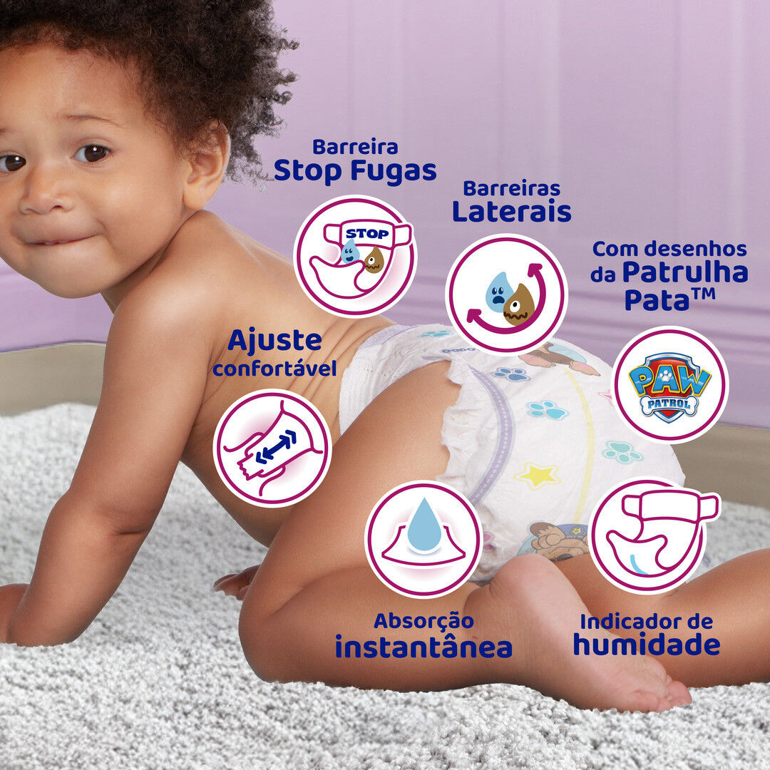 Fraldas Activity Tamanho5+ (12kg-17kg) - DODOT -  - Imagem 5