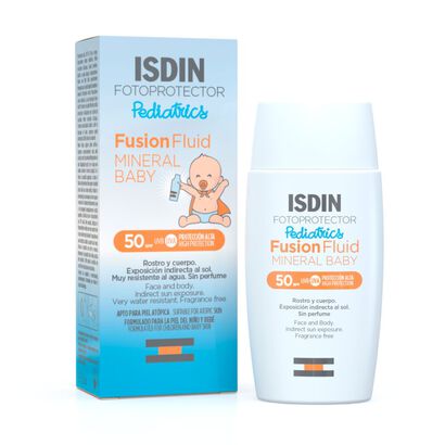 FOTOPROTECTOR FUSION FLUID MINERAL BABY SPF50 - ISDIN - Protetor Solar - Imagem