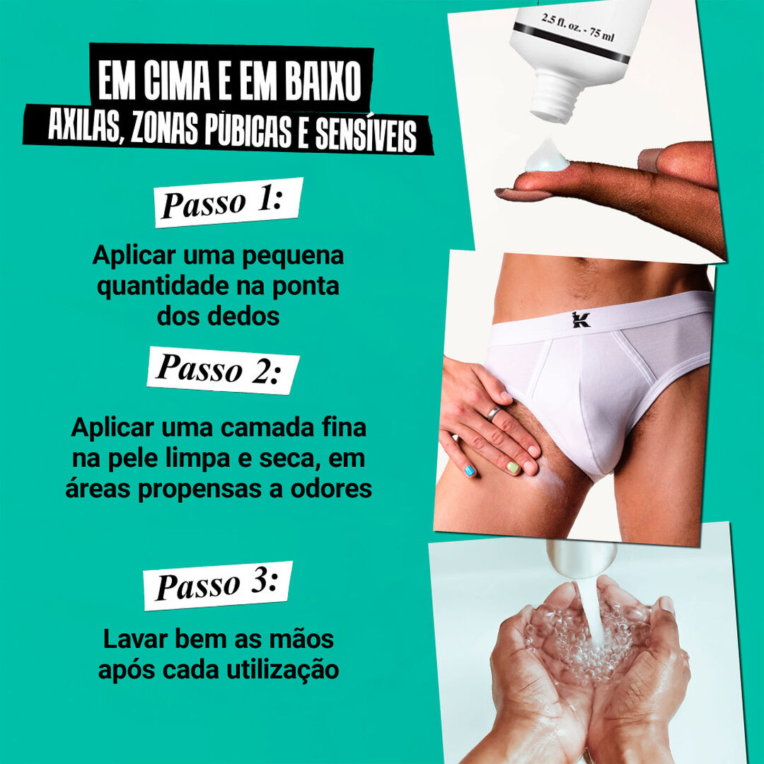 Over & Under Cream-To-Powder Deodorant - KIEHL'S - Kiehl's Personals - Imagem 4