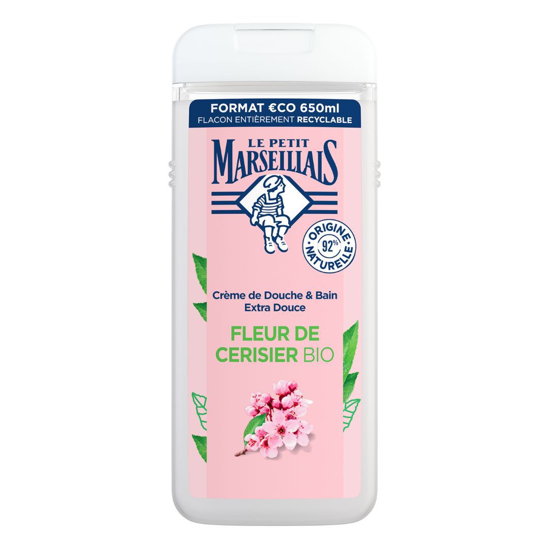 Gel Duche Flor de Cerejeira - Les Petit Marseillais -  - Imagem 1