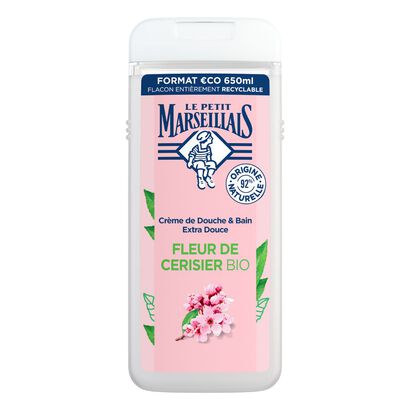 Gel Duche Flor de Cerejeira - Les Petit Marseillais -  - Imagem