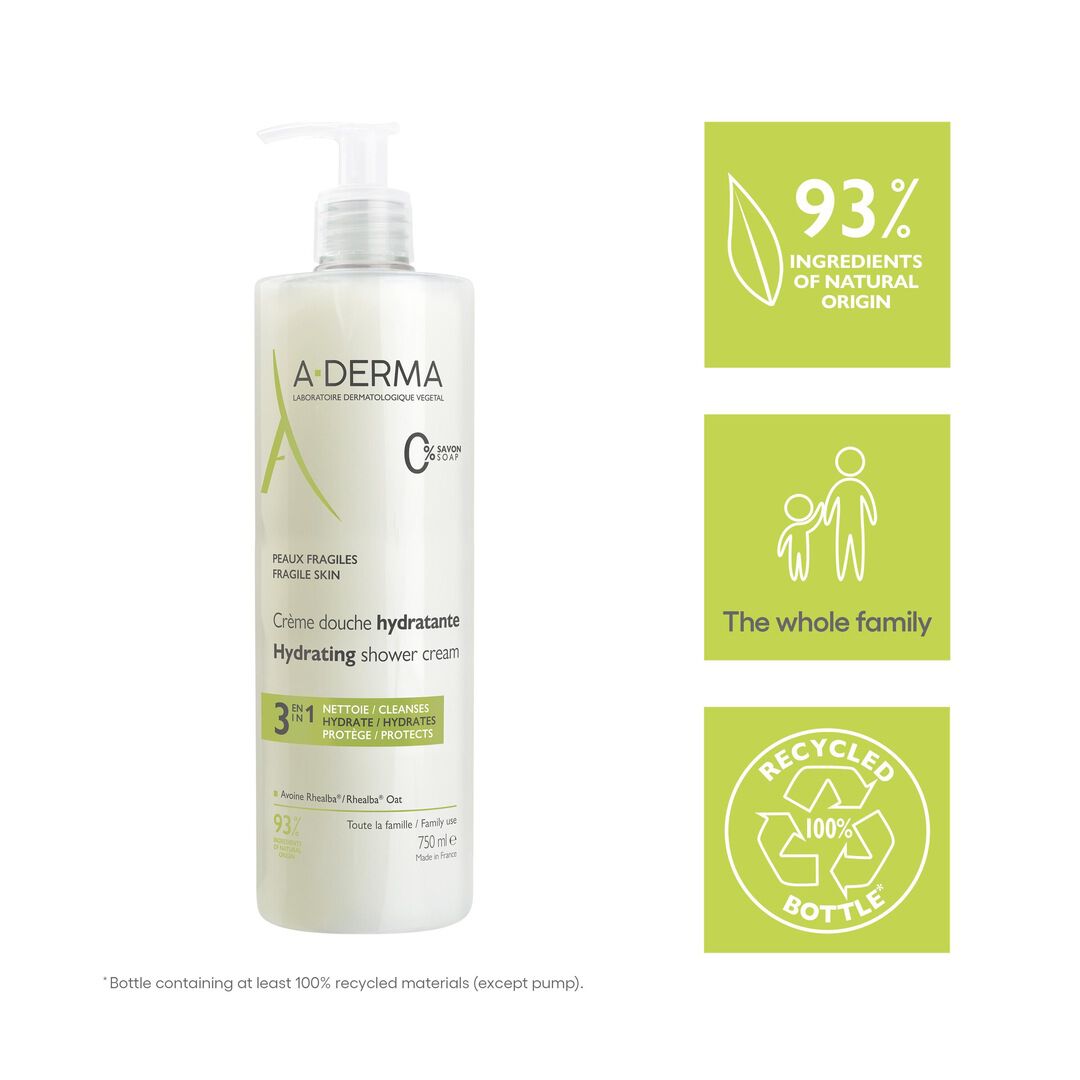 Creme Duche Hidratante - A-DERMA -  - Imagem 4