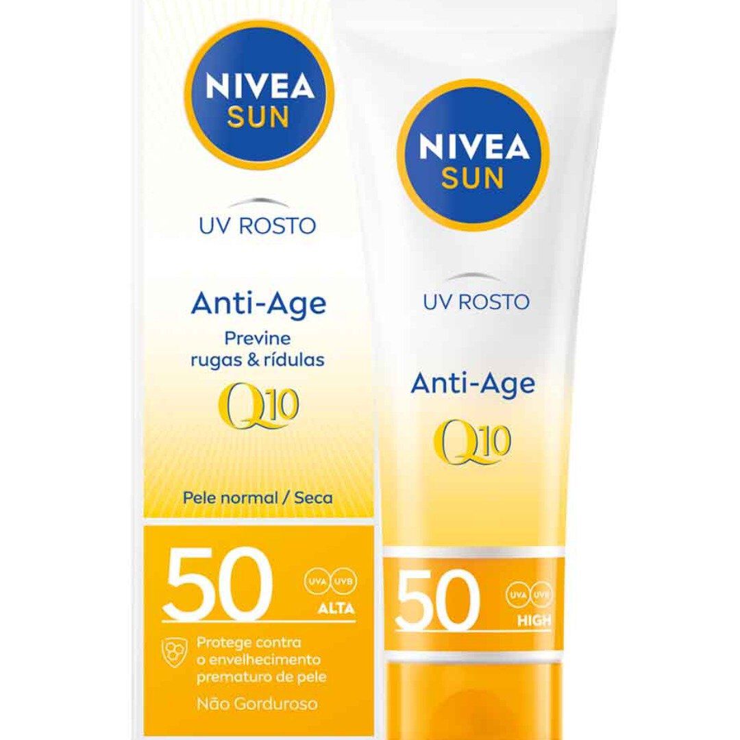 Nive Sun - Creme UV Rosto Anti-age & Anti-Pigments FP50 - NIVEA -  - Imagem 1