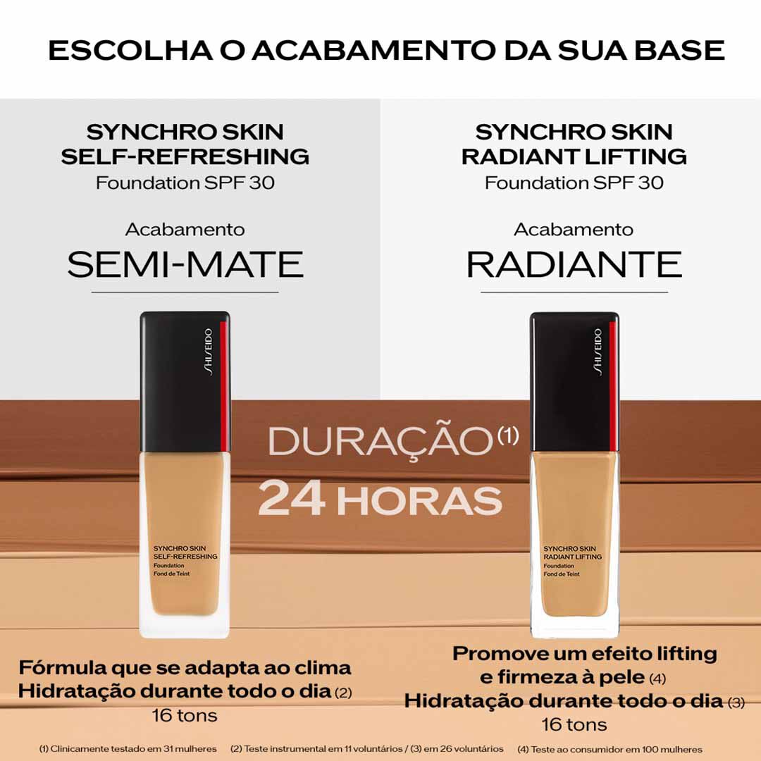 SYNCHRO SKIN RADIANT LIFTING FOUNDATION - SHISEIDO - SHISEIDO MAQUILHAGEM - Imagem 4