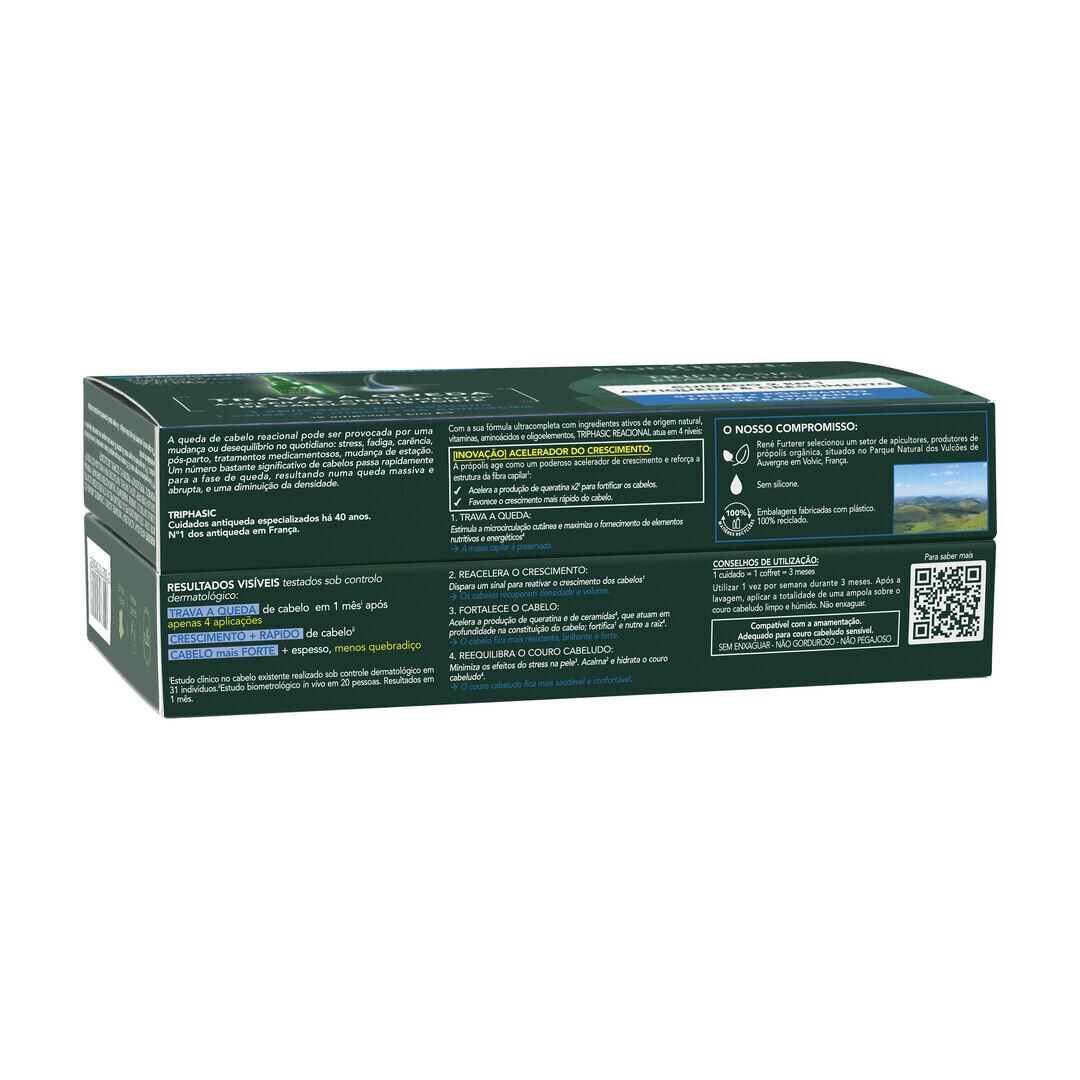 Triphasic Reactional Cuidado 2 em 1 Antiqueda & Crescimento (12 doses) - RENE FURTERER -  - Imagem 16