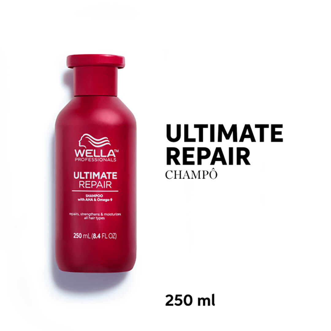 Ultimate Repair - Champô Profissional Leve e Cremoso - WELLA HAIR CARE - Ultimate - Imagem 7 Ultimate Repair - Champô Profissional Leve e Cremoso - WELLA HAIR CARE - Ultimate - Imagem 7