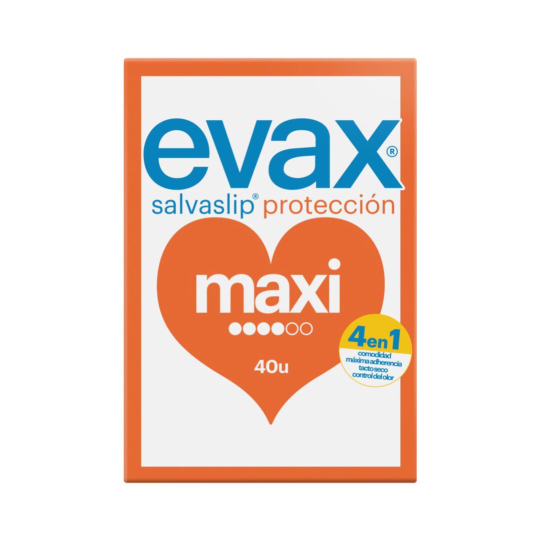 Pensos Di&aacute;rios Salvaslip Maxi - EVAX -  - Imagem 1