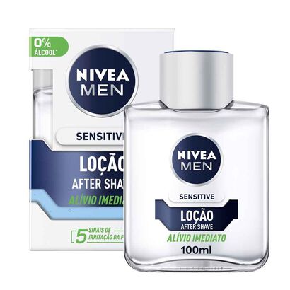 After Shave Loção Sensitive - NIVEA -  - Imagem