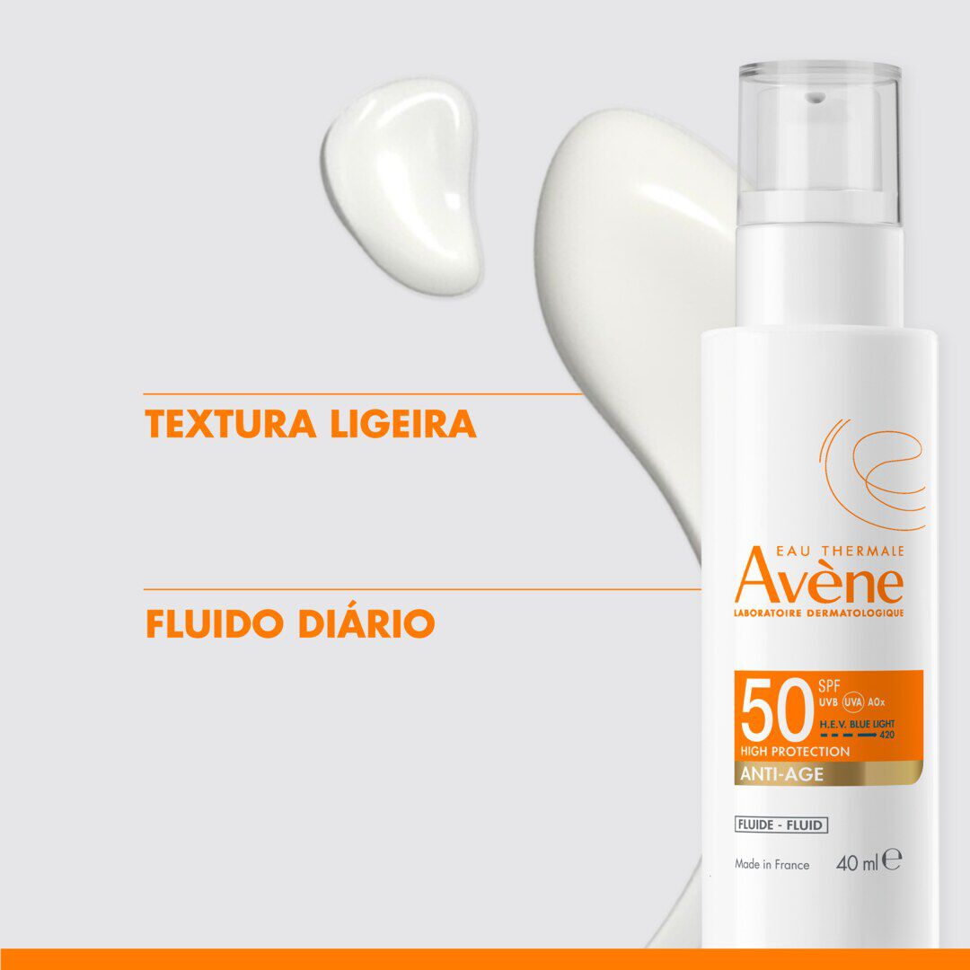 Protetor Solar Flu&iacute;do Anti-Idade SPF50 - AVENE -  - Imagem 8