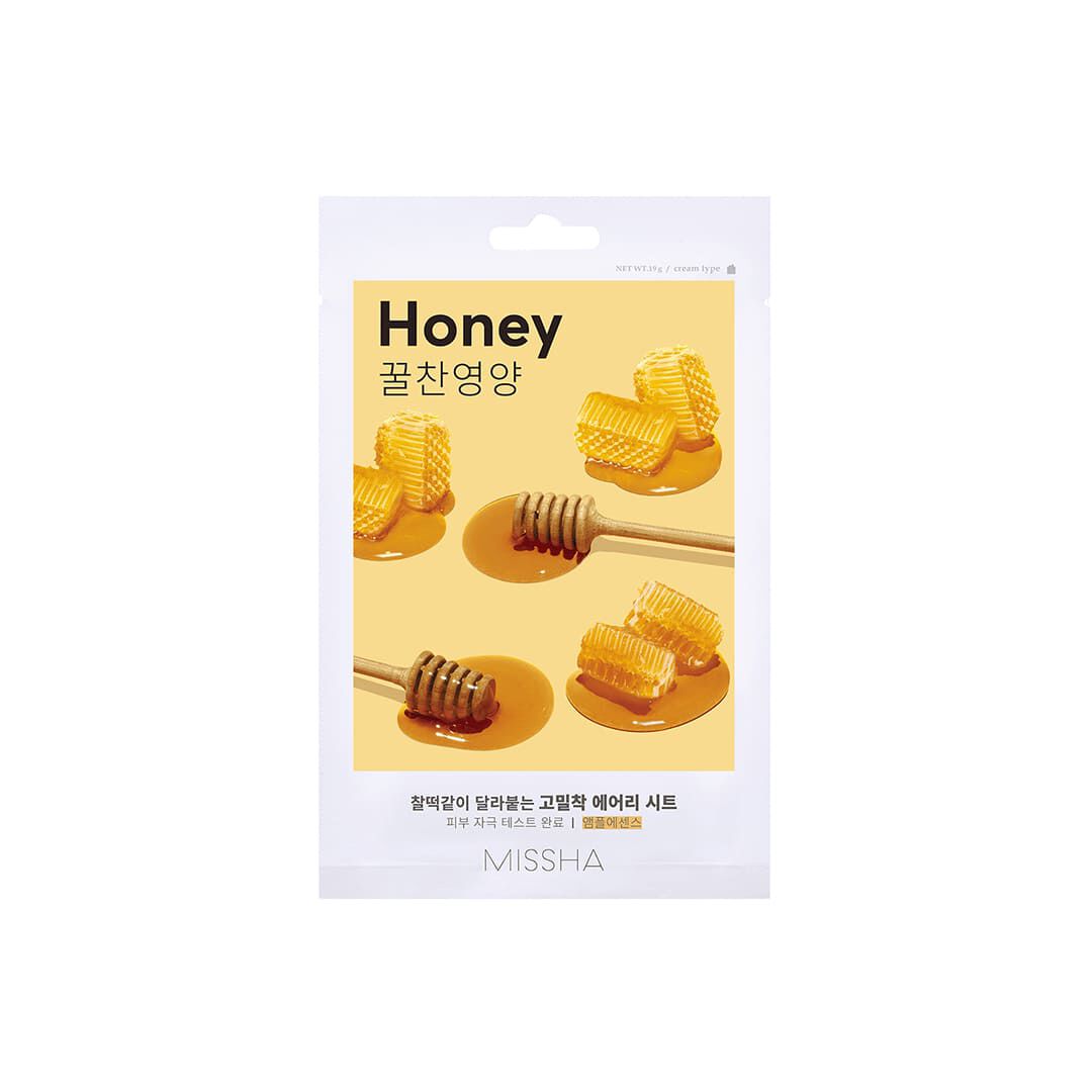 Máscara Airy Fit Sheet Mask - Honey - Missha -  - Imagem 1