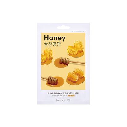 Máscara Airy Fit Sheet Mask - Honey - Missha -  - Imagem