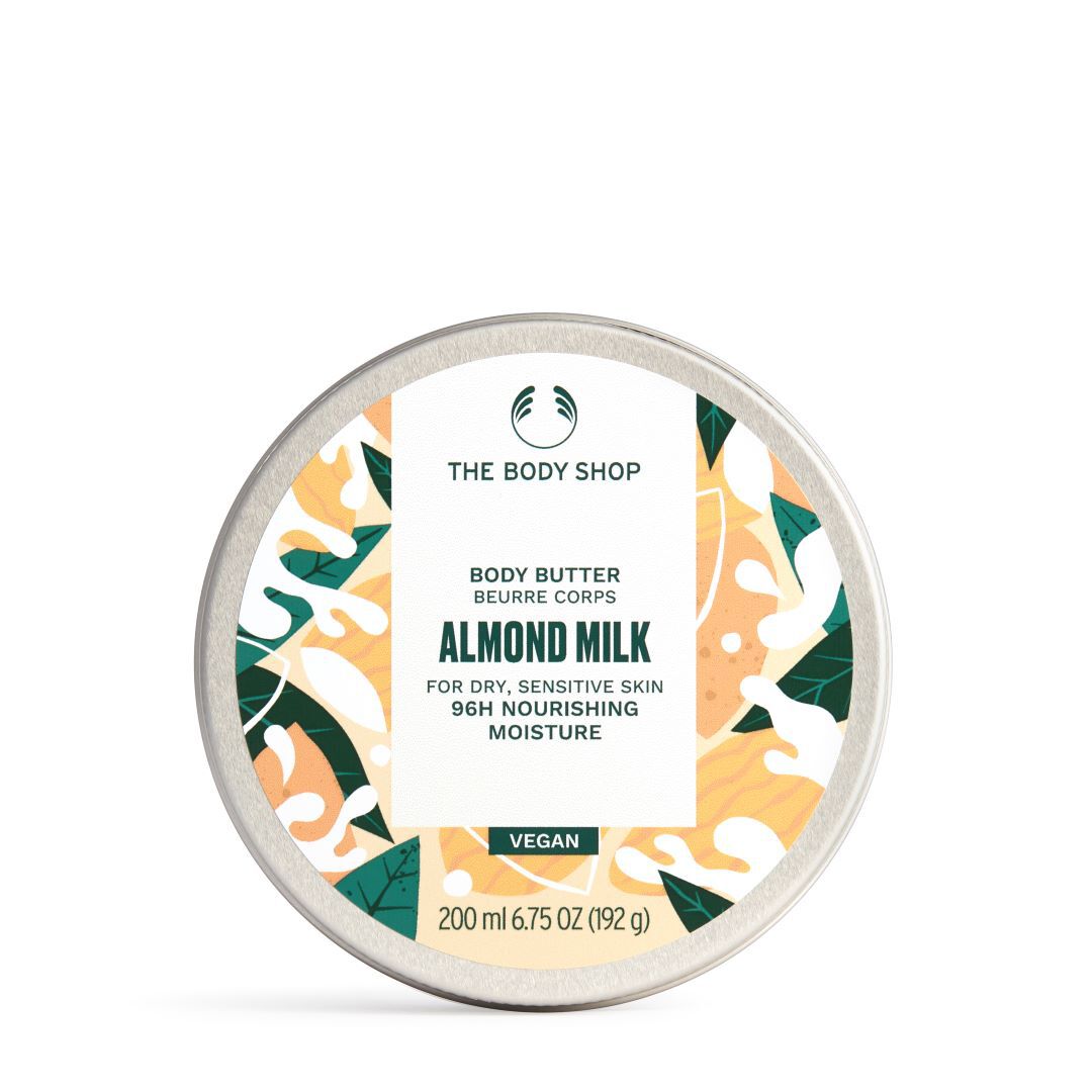 BODY BUTTER - The Body Shop - ALMOND MILK - Imagem 1