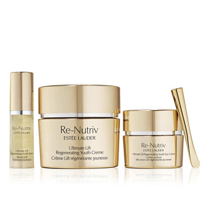 Skin-Strengthening Power for Face and Eyes Set - Est&eacute;e Lauder - Re-Nutriv - Imagem