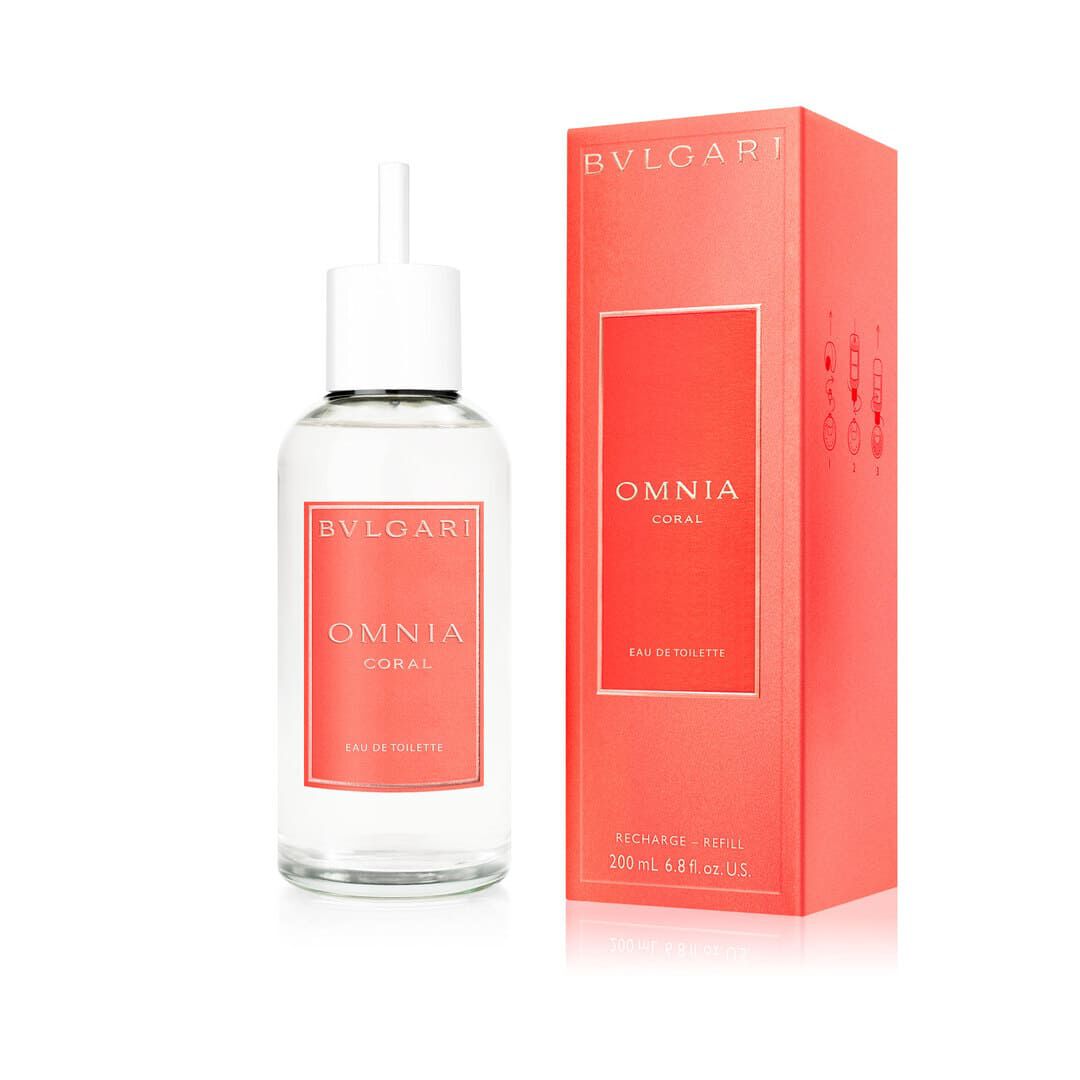 Coral Eau de Toilette Recarga - BVLGARI - OMNIA - Imagem 2