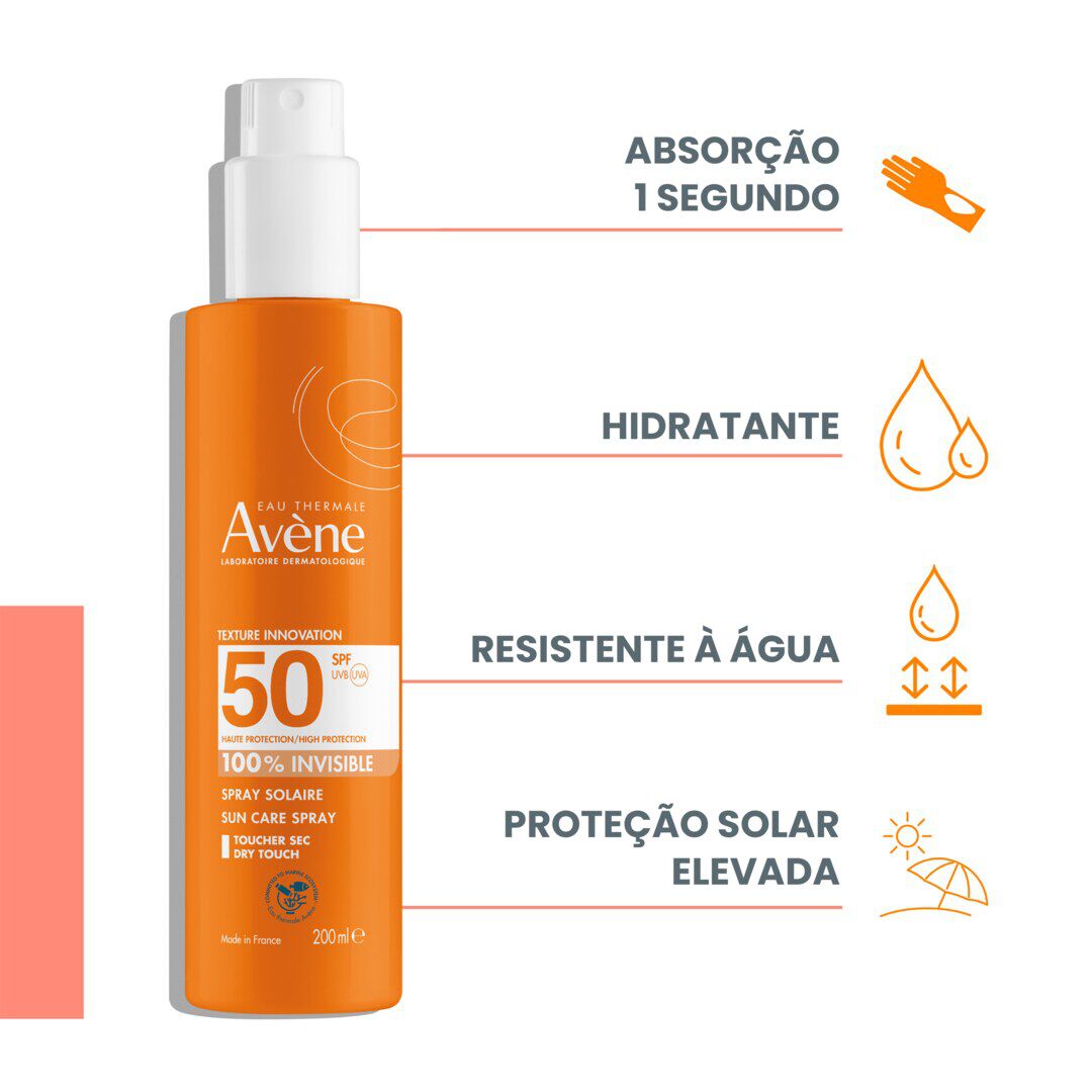 Protetor Solar Spray Adulto SPF50 - AVENE -  - Imagem 2
