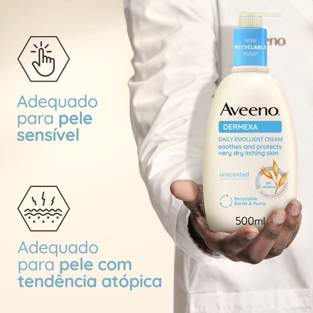 Aveeno Dermexa - Creme Emoliente - AVEENO -  - Imagem 3