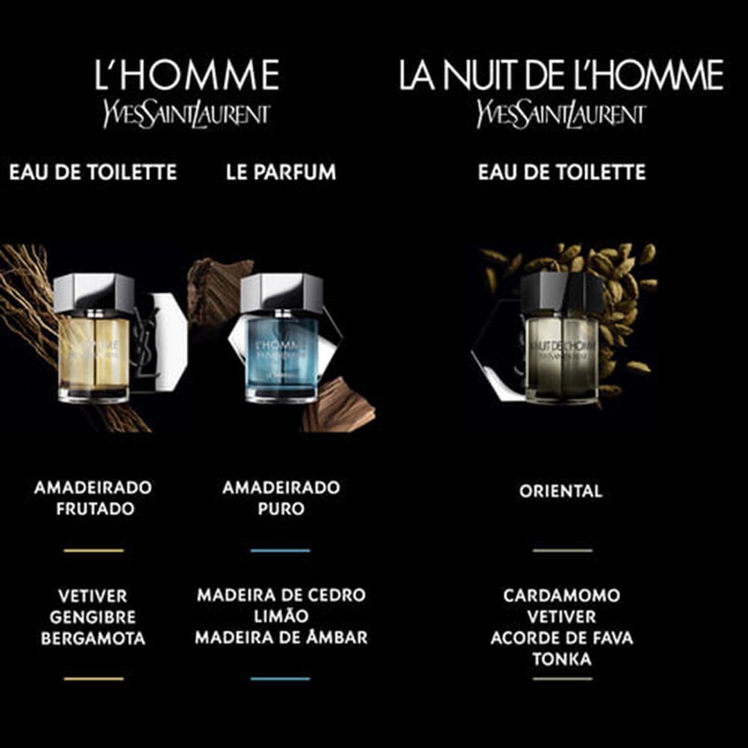 Eau de Toilette - Yves Saint Laurent - LA NUIT DE L'HOMME - Imagem 2