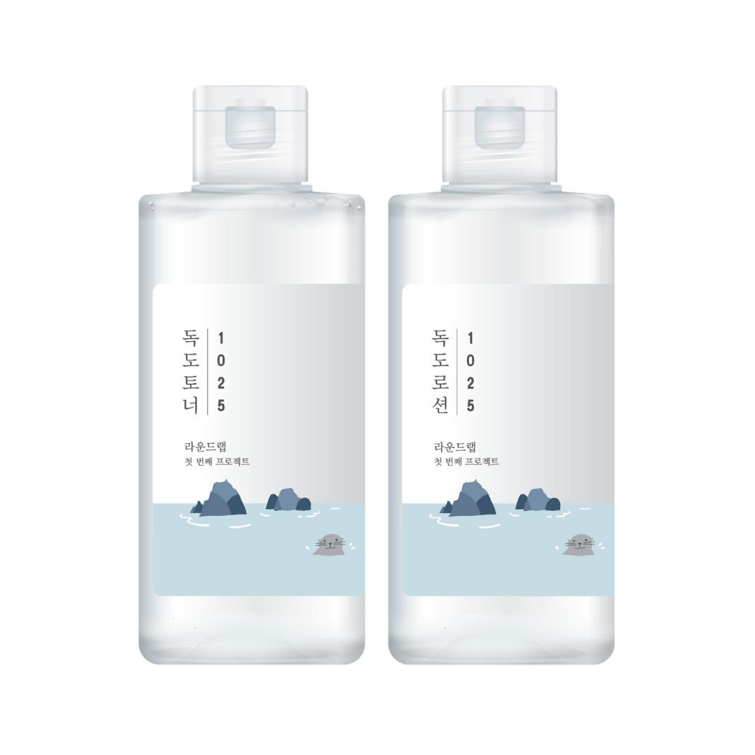 1025 Dokdo Pack Tónico + Loção - Round Lab -  - Imagem 1