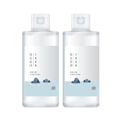 1025 Dokdo Pack Tónico + Loção - Round Lab -  - Imagem