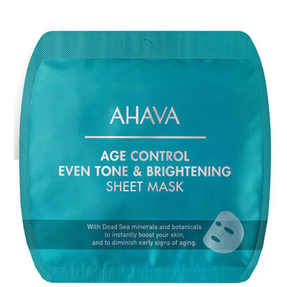 Age Control Even Tone & Brightening Sheet Mask - Ahava - Time To Smooth - Imagem