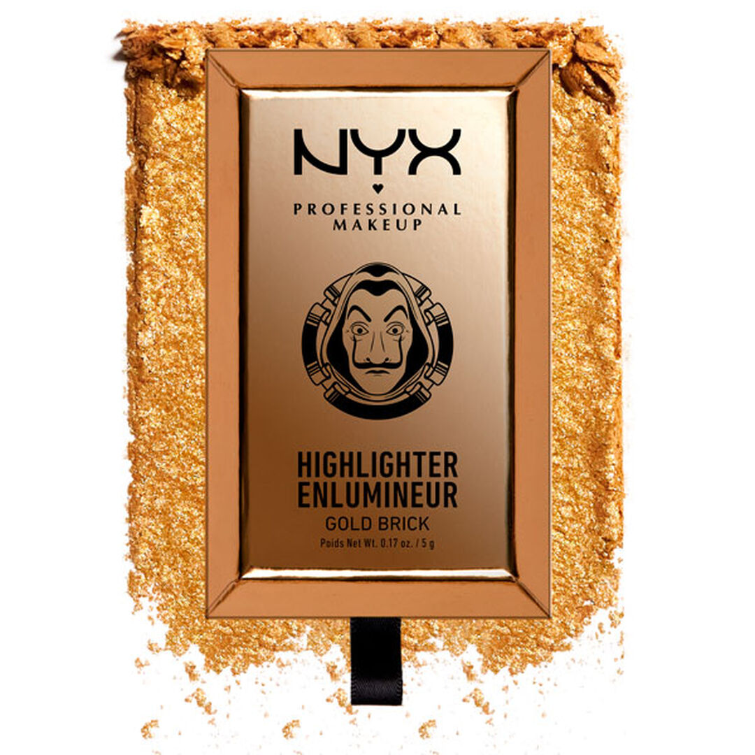 Iluminador Classic Gold - NYX Professional Makeup - La Casa de Papel - Imagem 1