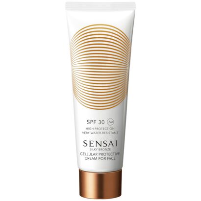 Silky Bronze Cream For Face Spf30 50mL C - Sensai - Sensai SOLARES - Imagem