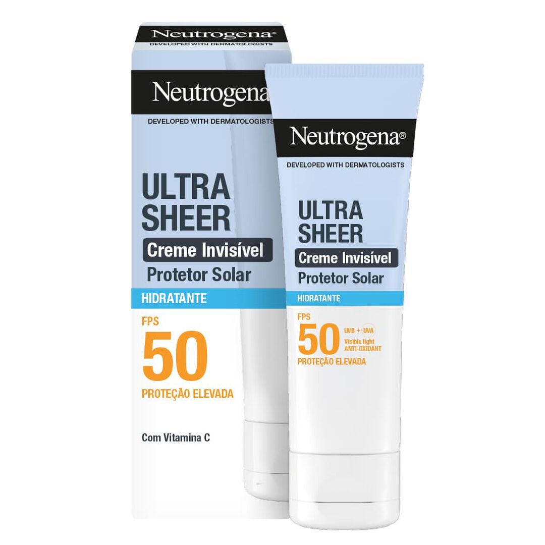Ultra Sheer Creme Invis&iacute;vel Hidratante SPF50 - NEUTROGENA -  - Imagem 1