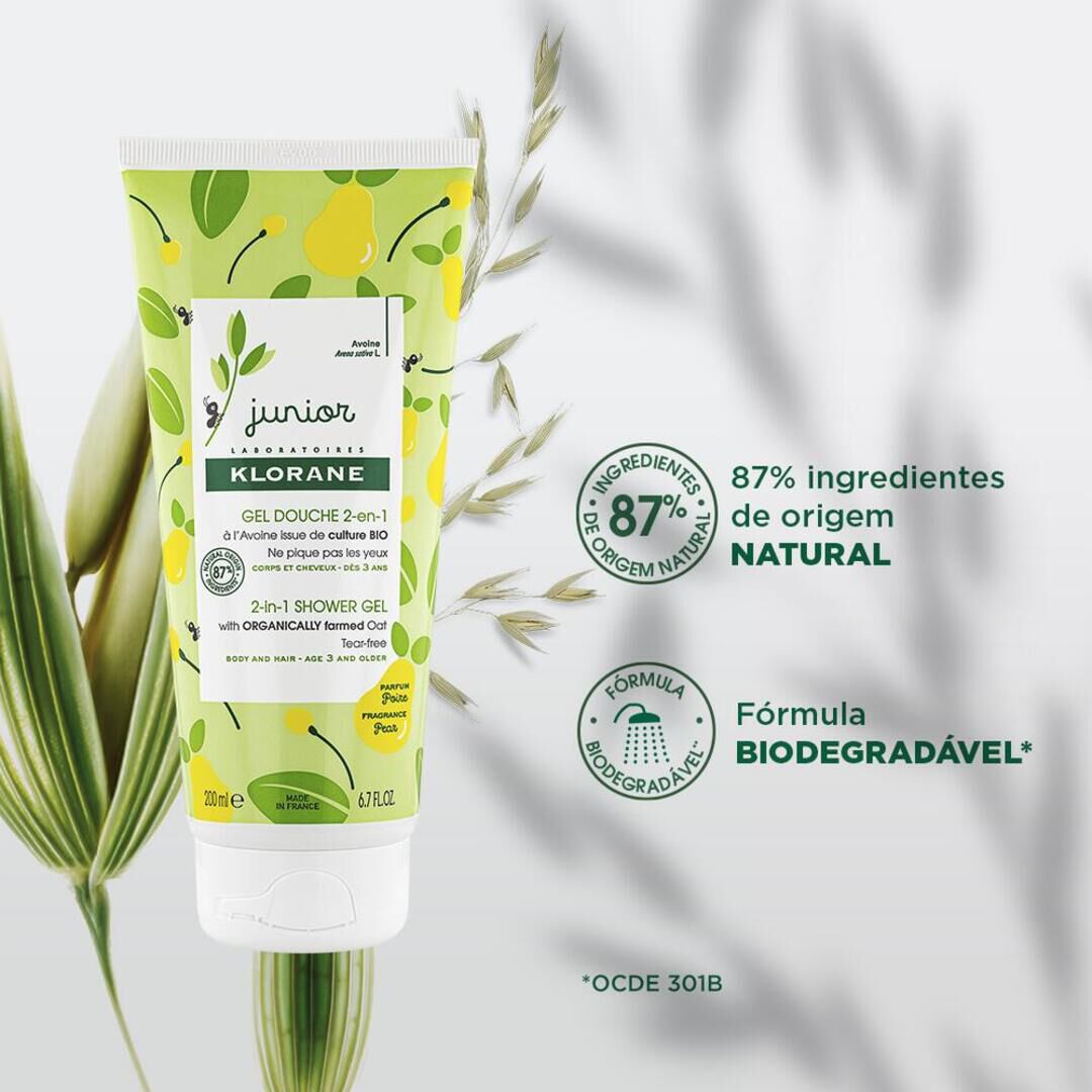 Gel Duche e Champô Pera - KLORANE -  - Imagem 3