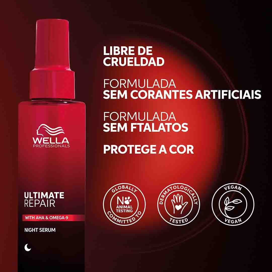 Ultimate Repair - Sérum de Noite - WELLA HAIR CARE - Ultimate - Imagem 7