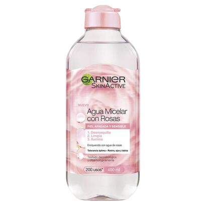 SkinActive Água Micelar com Água de Rosas - GARNIER -  - Imagem