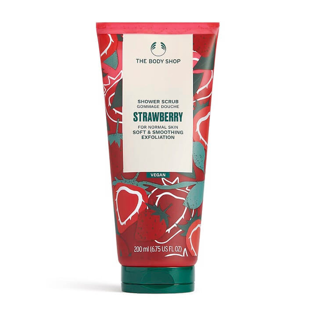 SHOWER SCRUB - The Body Shop - STRAWBERRY - Imagem 1