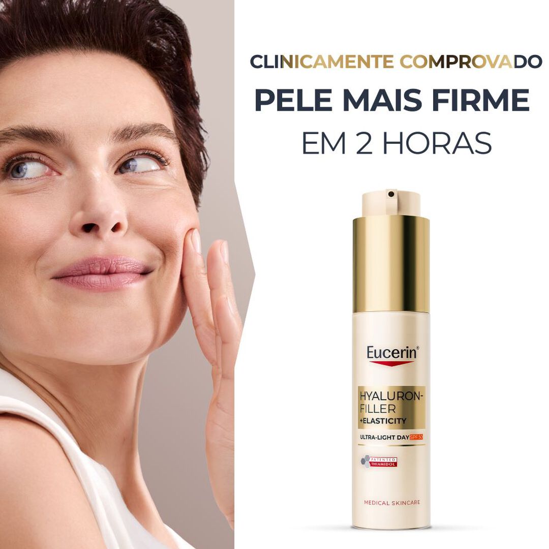 Hyaluron-Filler + Elasticity Creme de Dia FPS 50 Ultra-Light - EUCERIN -  - Imagem 9