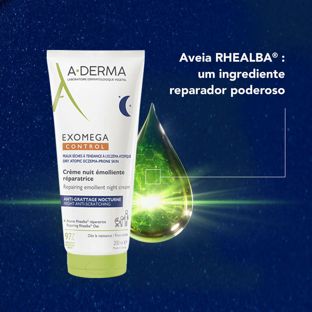 Exomega Control - Creme de Noite Emoliente - A-DERMA -  - Imagem 8