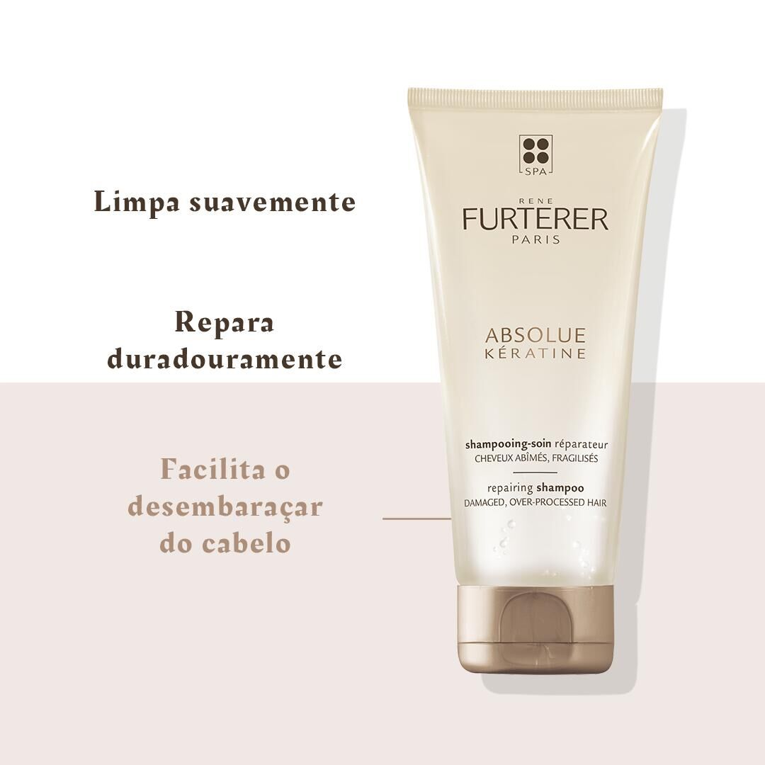 Absolue K&eacute;ratine Champ&ocirc; Cuidado Reparador - RENE FURTERER -  - Imagem 5