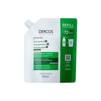 Champô Anticaspa DS Recarga para Cabelos Secos - DERCOS -  - Imagem