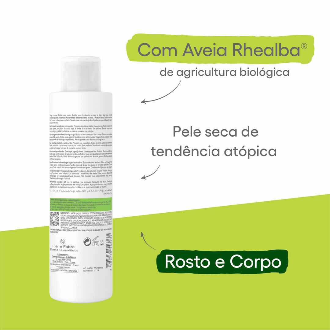 Exomega Control - Gel Espuma Emoliente - A-DERMA -  - Imagem 7