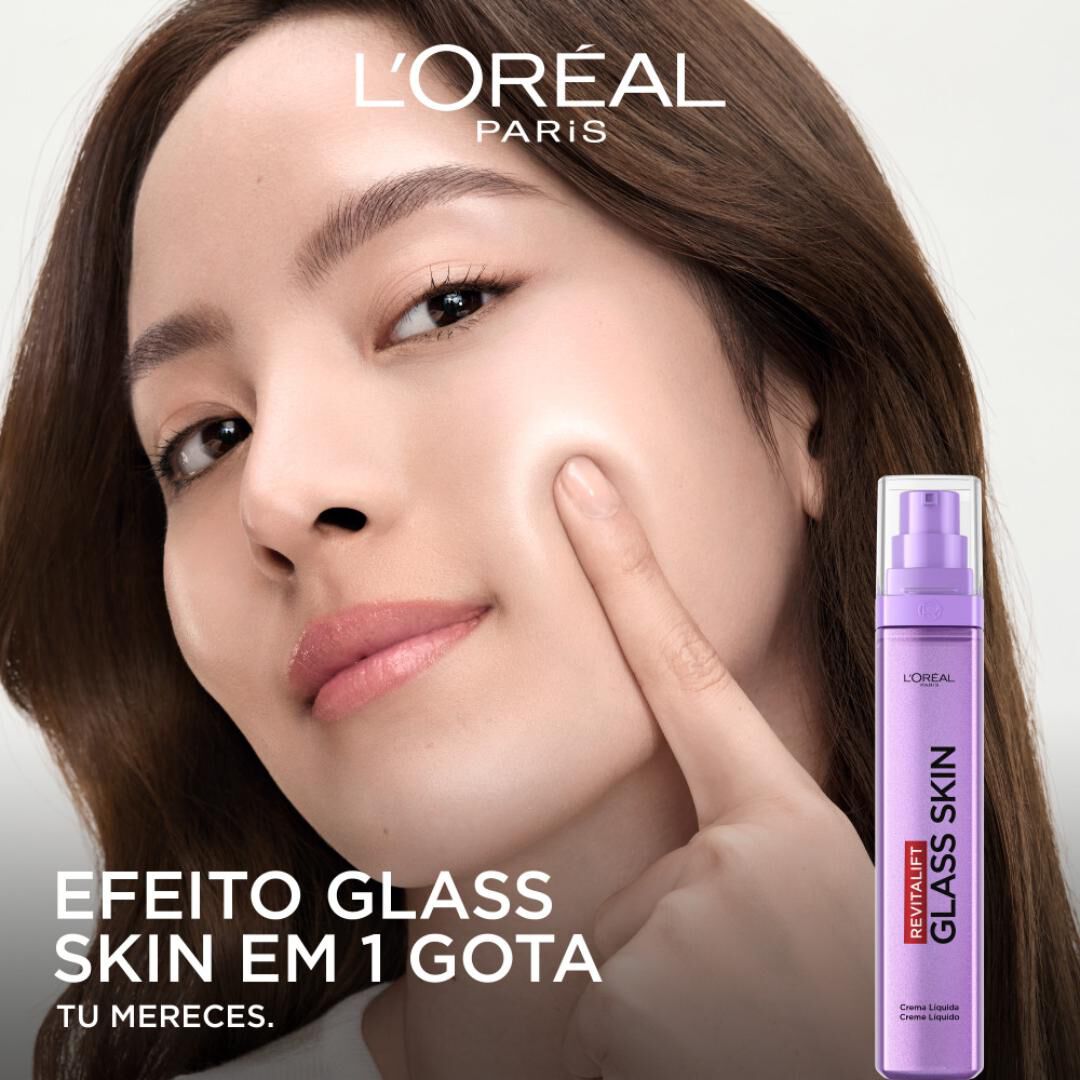 Revitalift Glass Skin - Creme L&iacute;quido - L'OR&Eacute;AL PARIS -  - Imagem 2
