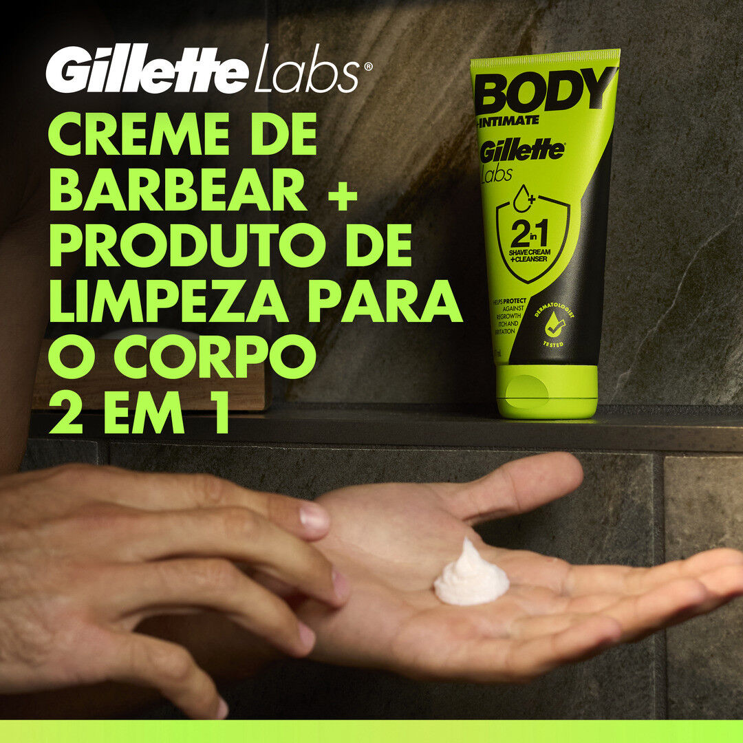 Creme 2Em1  Body + Intimate - GILLETTE -  - Imagem 5