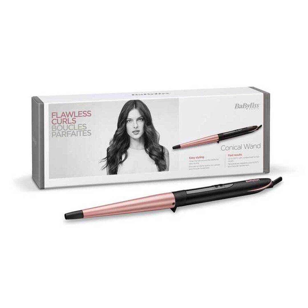 Modelador de Cabelo Cónico Rose Quartz - BABYLISS - BABYLISS ACESSORIOS - Imagem 3