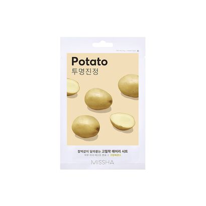 Máscara Airy Fit Sheet Mask - Potato - Missha -  - Imagem