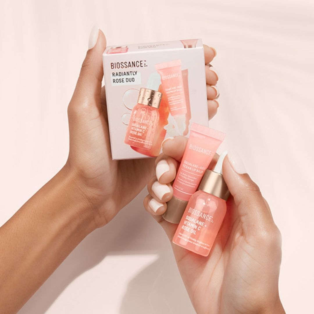 Radiantly Rose Duo - Travel Mini Set - Biossance -  - Imagem 7