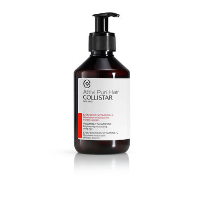 VITAMIN C Shampoo Brightening Revitalizing - COLLISTAR - Attivi Puri Hair - Imagem