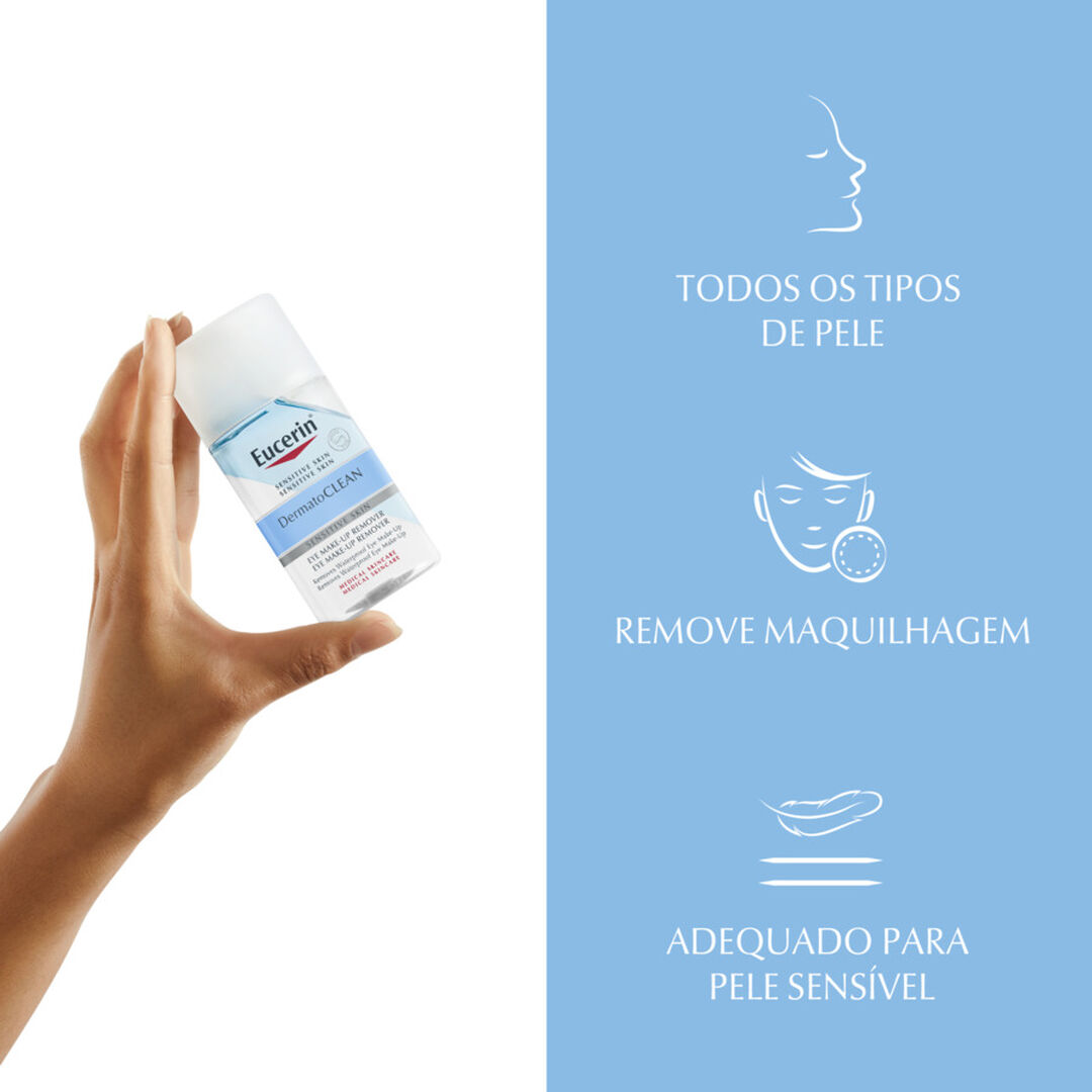 DermatoCLEAN [Hyaluron] Desmaquilhante de Olhos - EUCERIN -  - Imagem 6