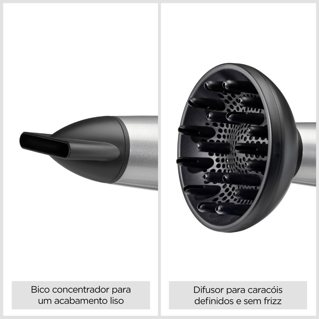 Secador Cosmos I&oacute;nico 2100W - BABYLISS - BABYLISS ACESSORIOS - Imagem 5
